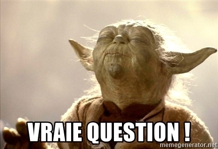 Maitre Yoda fermant les yeux et disant "Vraie question" en pensant à la définition de l'agenda partagé