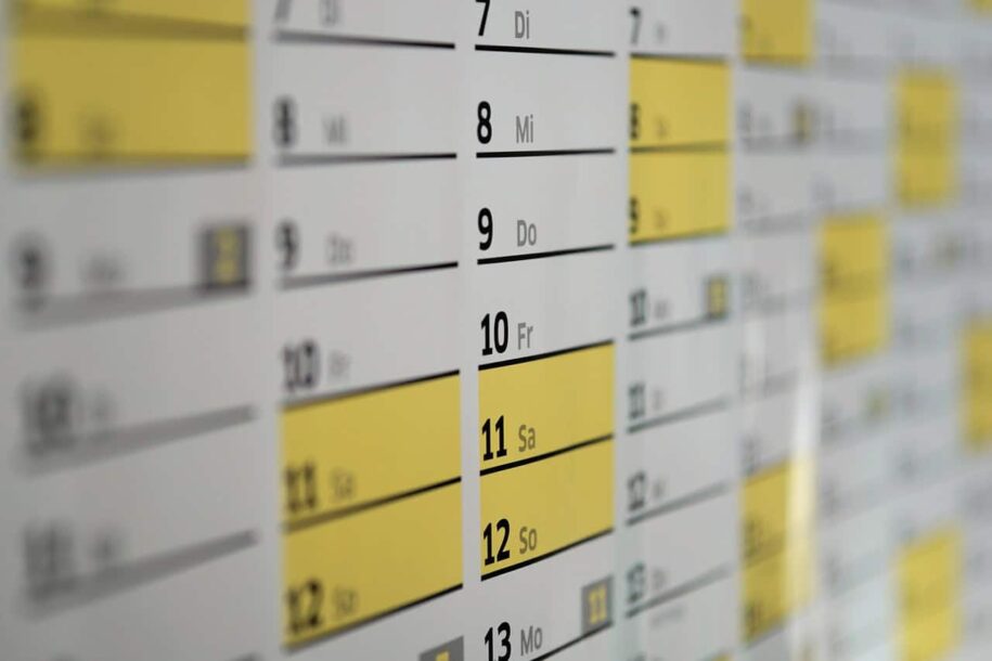 planning semaine