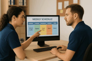 planning centre de loisirs