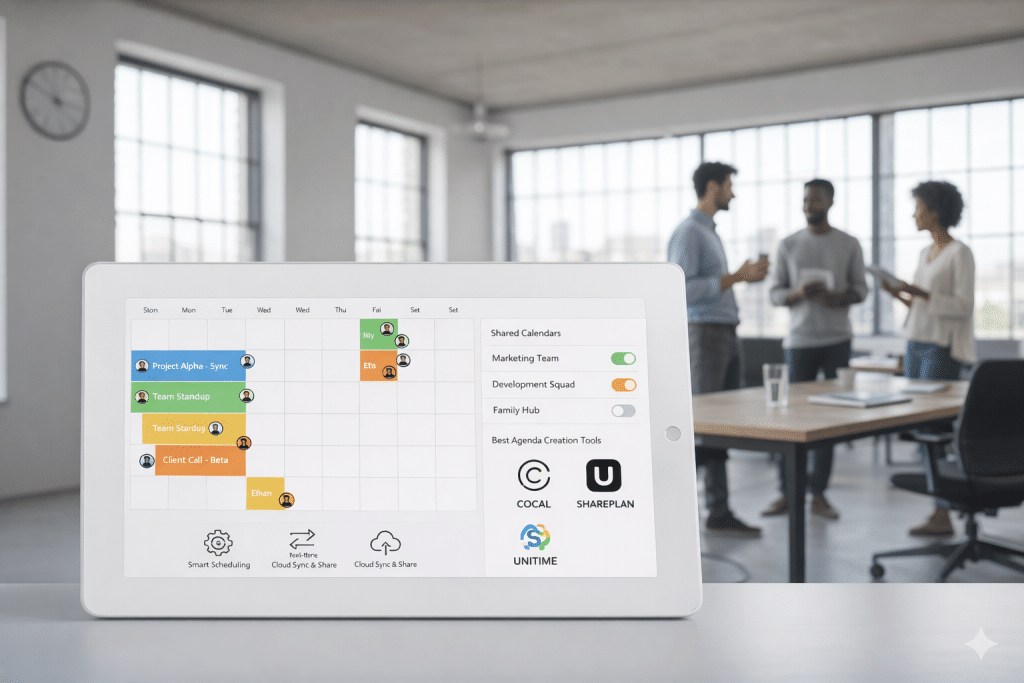 outils agenda partagé