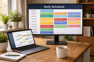 application planification quotidienne